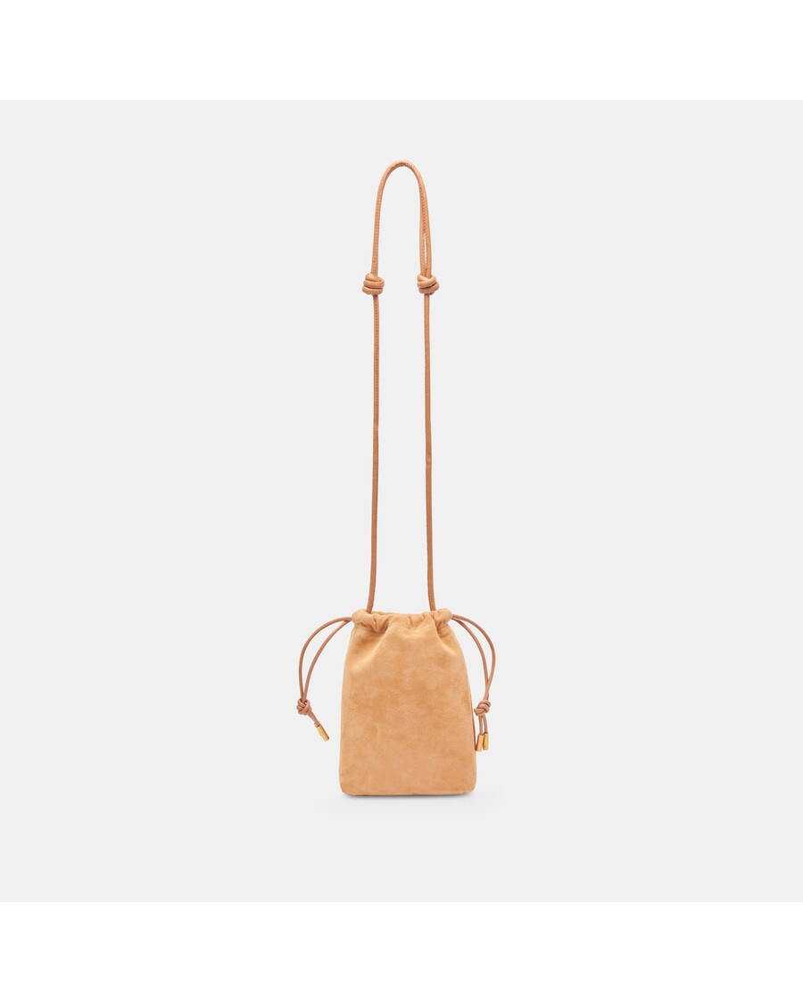 Dolce Vita EVIE CROSSBODY POUCH RUSTY OAK SUEDE