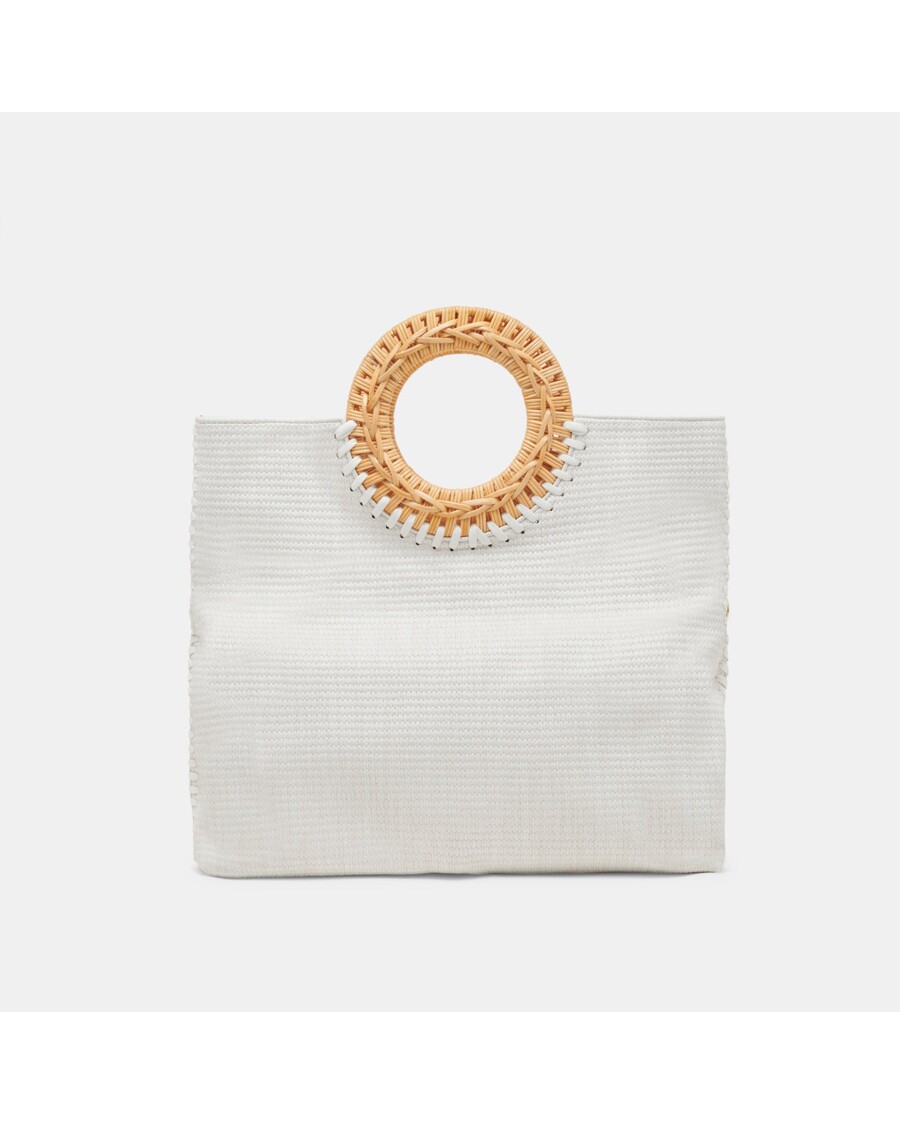 Dolce Vita LILAH CLUTCH WHITE EMBOSSED STELLA