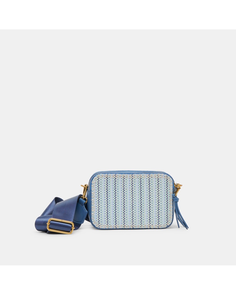 Dolce Vita GLADYS CROSSBODY BLUE WOVEN