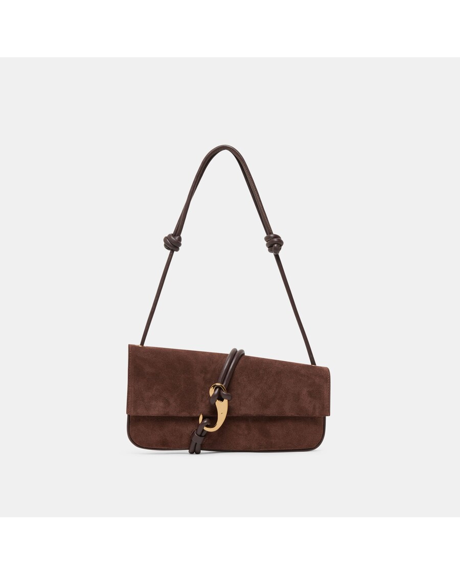 Dolce Vita ALICE SHOULDER BAG CHOCOLATE SUEDE