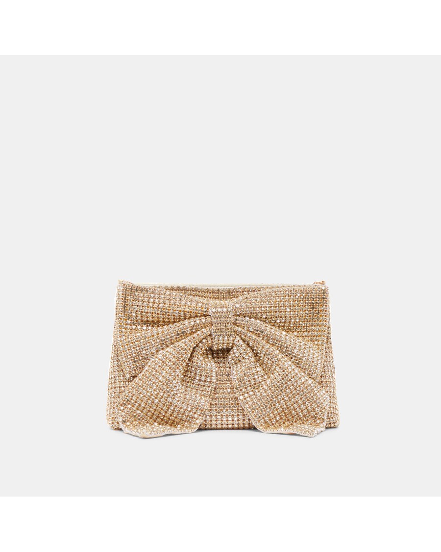 Dolce Vita ISABELLA CLUTCH GOLD RHINESTONE MESH