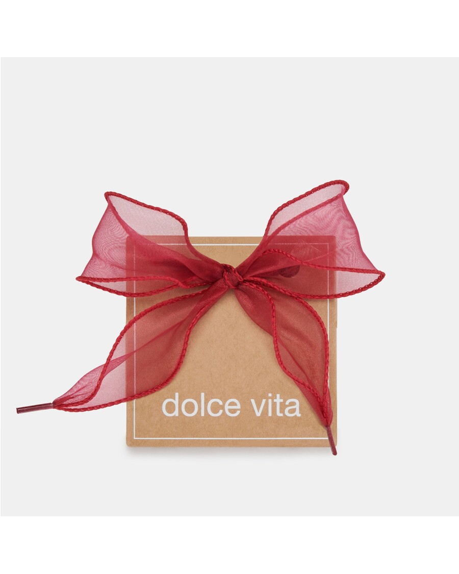 Dolce Vita CURLY ORGANZA LACE BURGUNDY