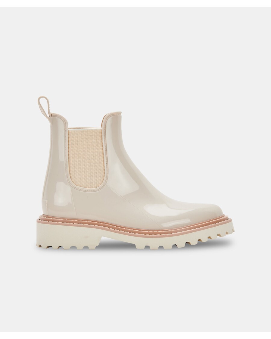 Dolce Vita STORMY RAINBOOTS IVORY PATENT STELLA