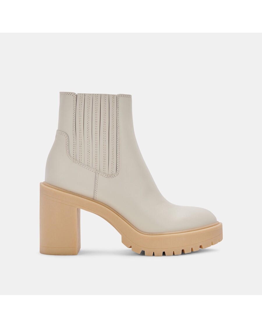 Dolce Vita CASTER H2O BOOTIES IVORY LEATHER