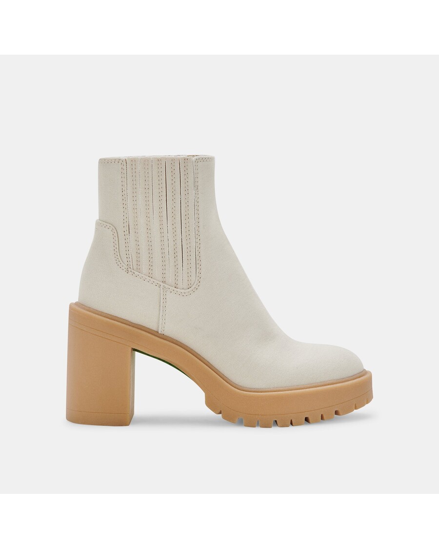 Dolce Vita CASTER BOOTIES SANDSTONE CANVAS