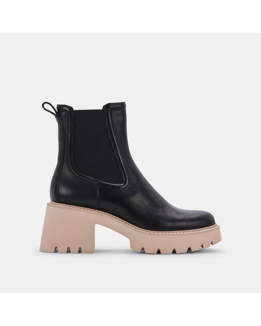 Dolce Vita HAWK H2O BOOTIES BLACK LEATHER