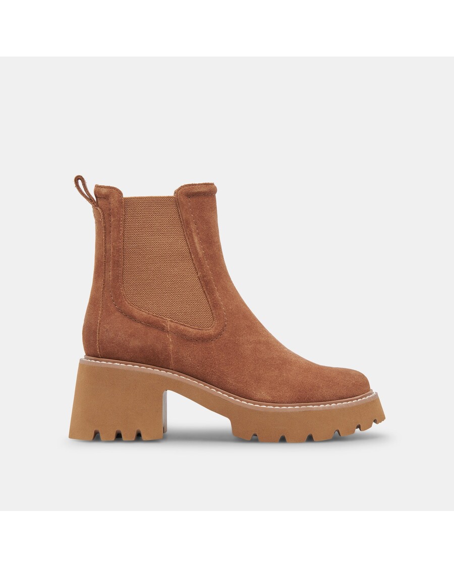 Dolce Vita HAWK H20 BOOTIES CHESTNUT SUEDE