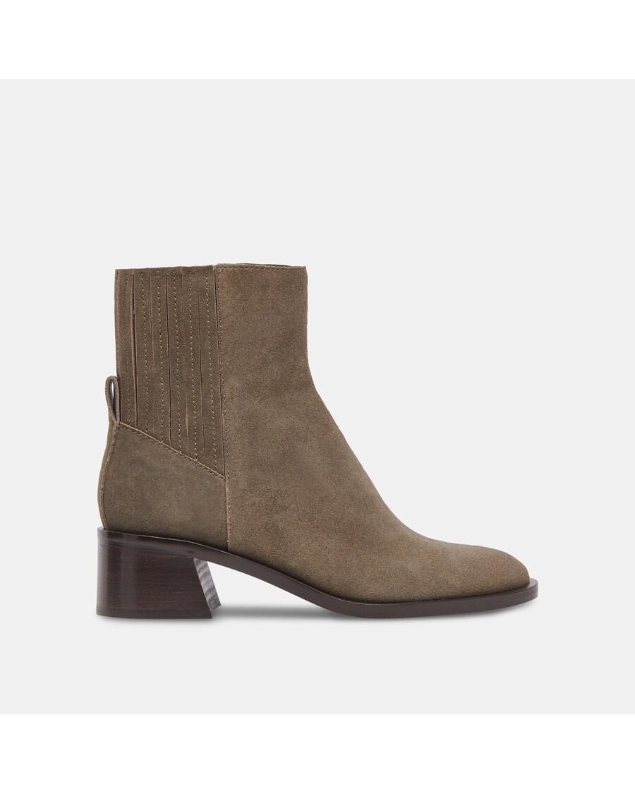 Dolce Vita LINNY H2O WIDE BOOTS OLIVE SUEDE