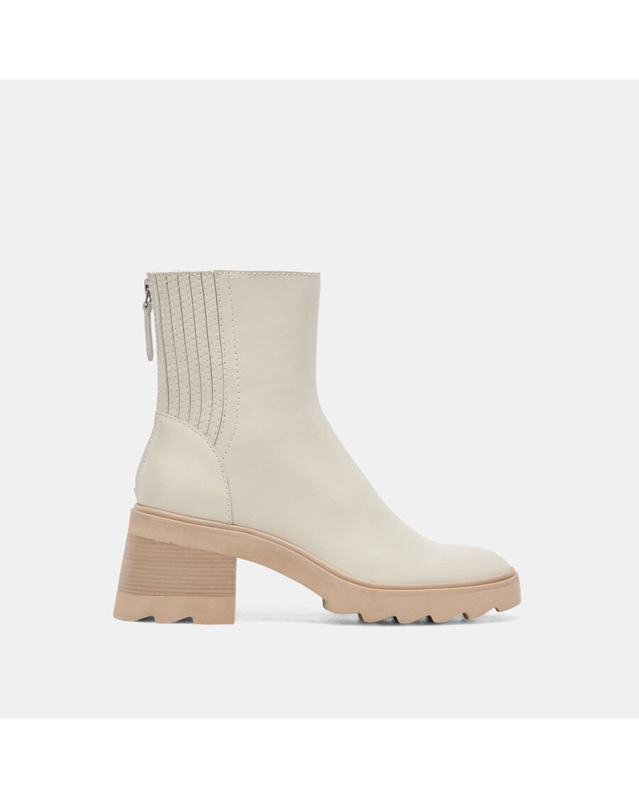 Dolce Vita MARTEY H2O WIDE BOOTS IVORY LEATHER