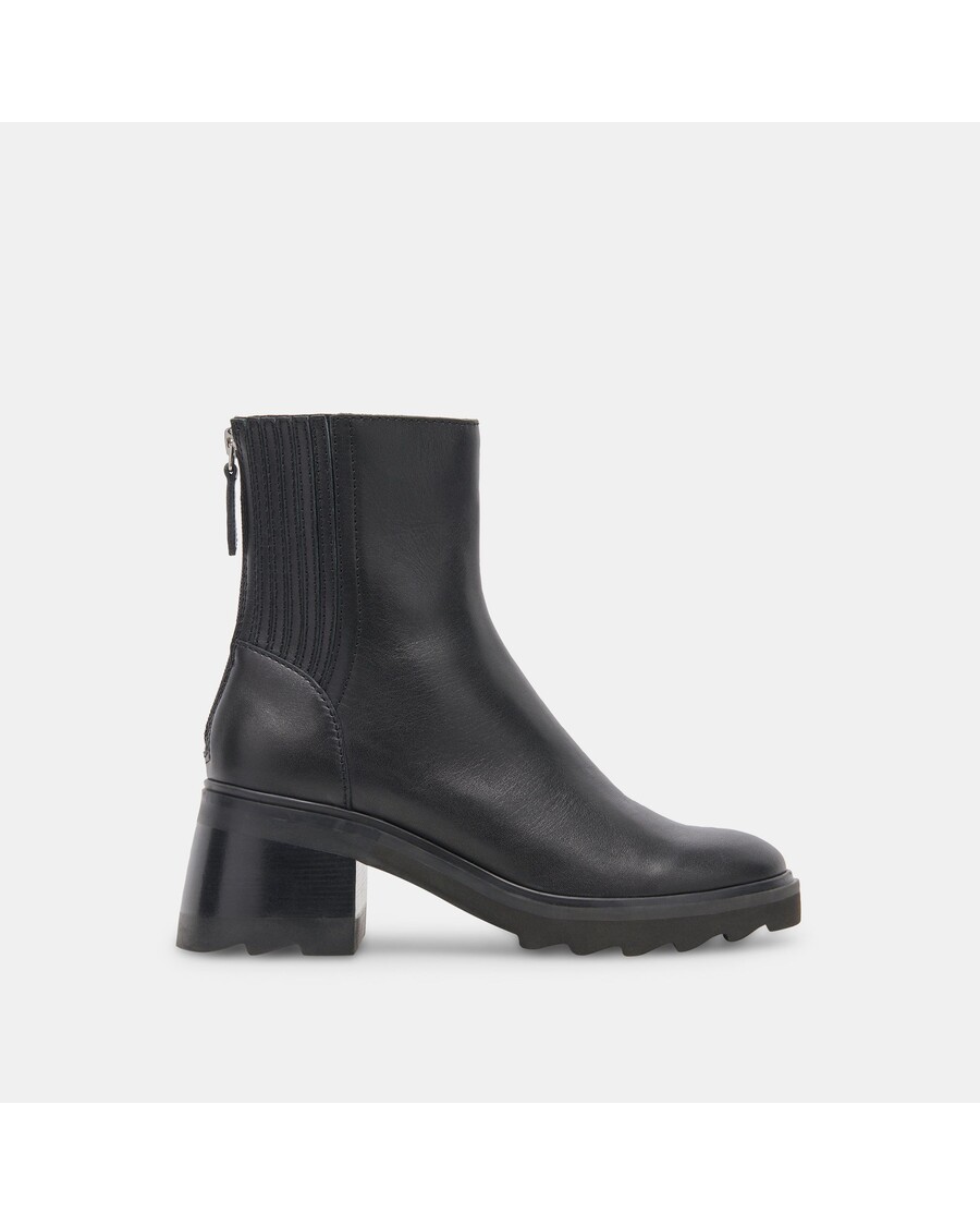 Dolce Vita MARTEY H2O WIDE BOOTS BLACK LEATHER