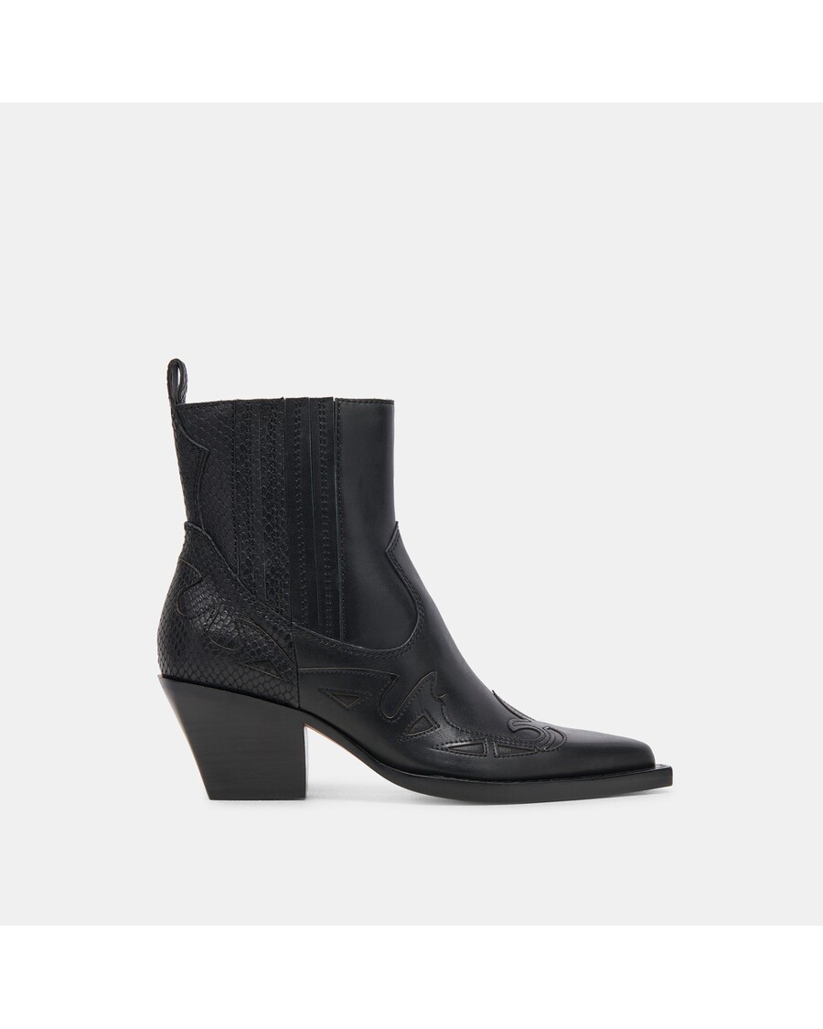 Dolce Vita RAMSON BOOTIES BLACK LEATHER