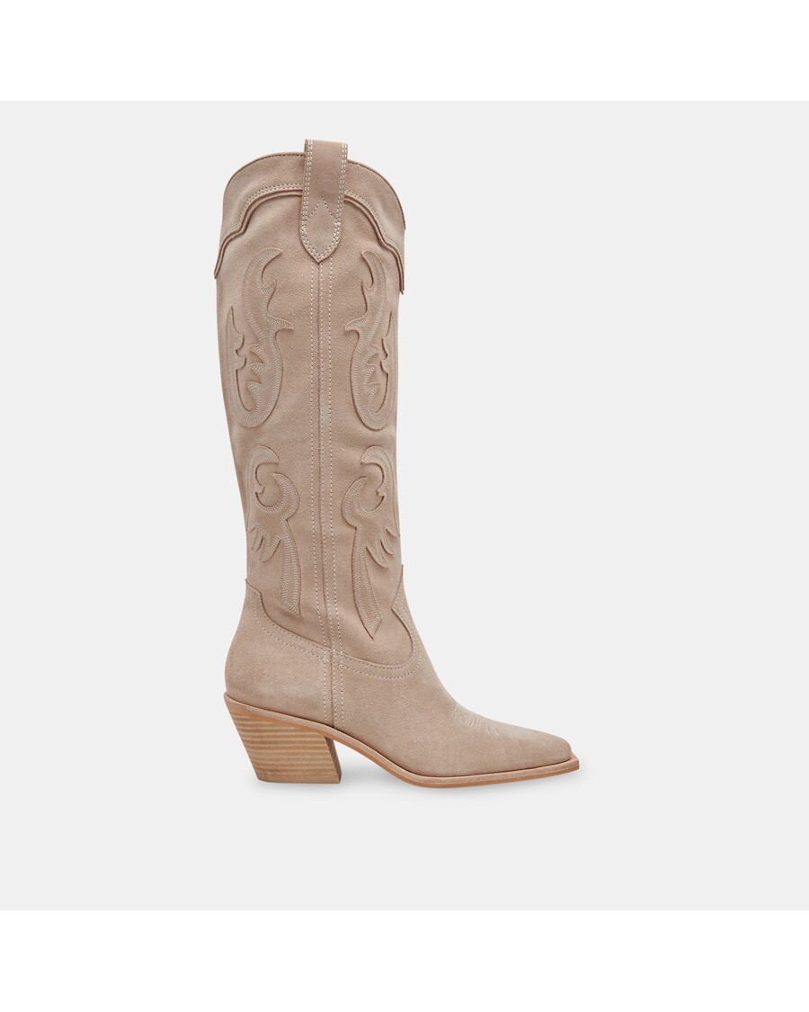 Dolce Vita SAMSIN BOOTS TAUPE SUEDE