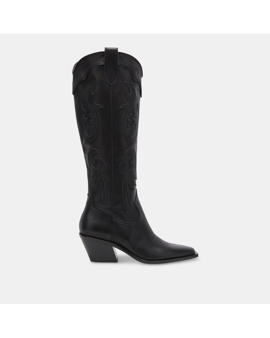 Dolce Vita SAMSIN BOOTS BLACK LEATHER