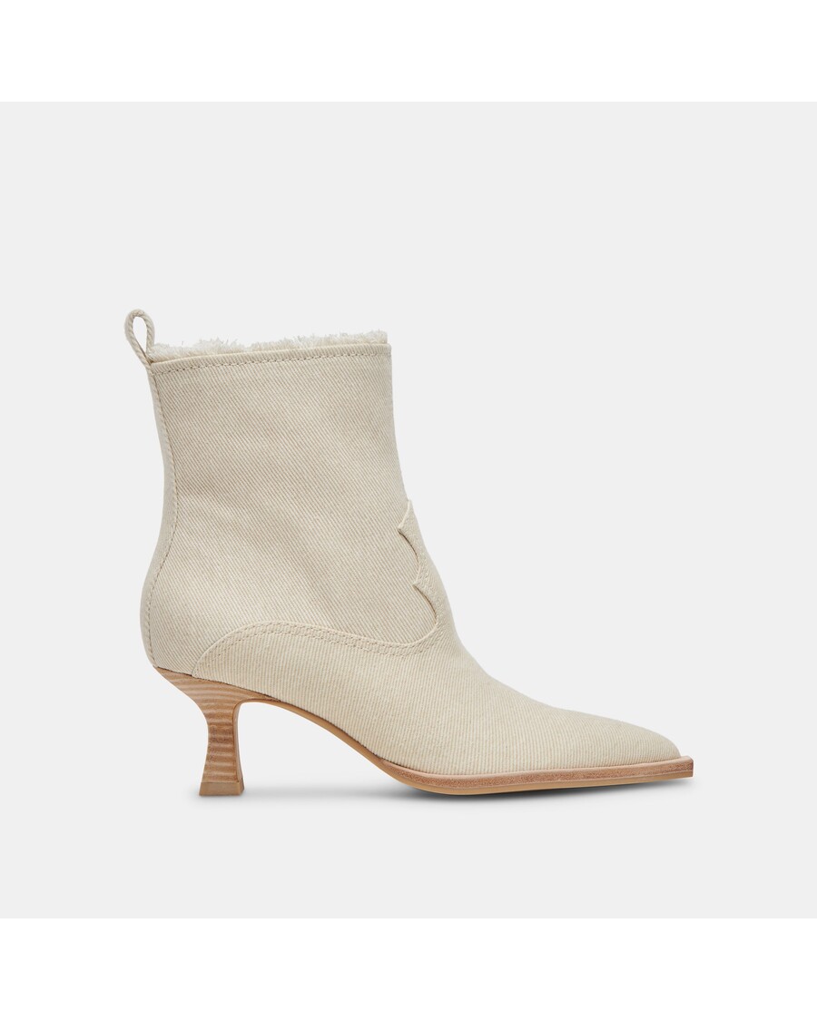 Dolce Vita AUSTIN BOOTS IVORY DENIM