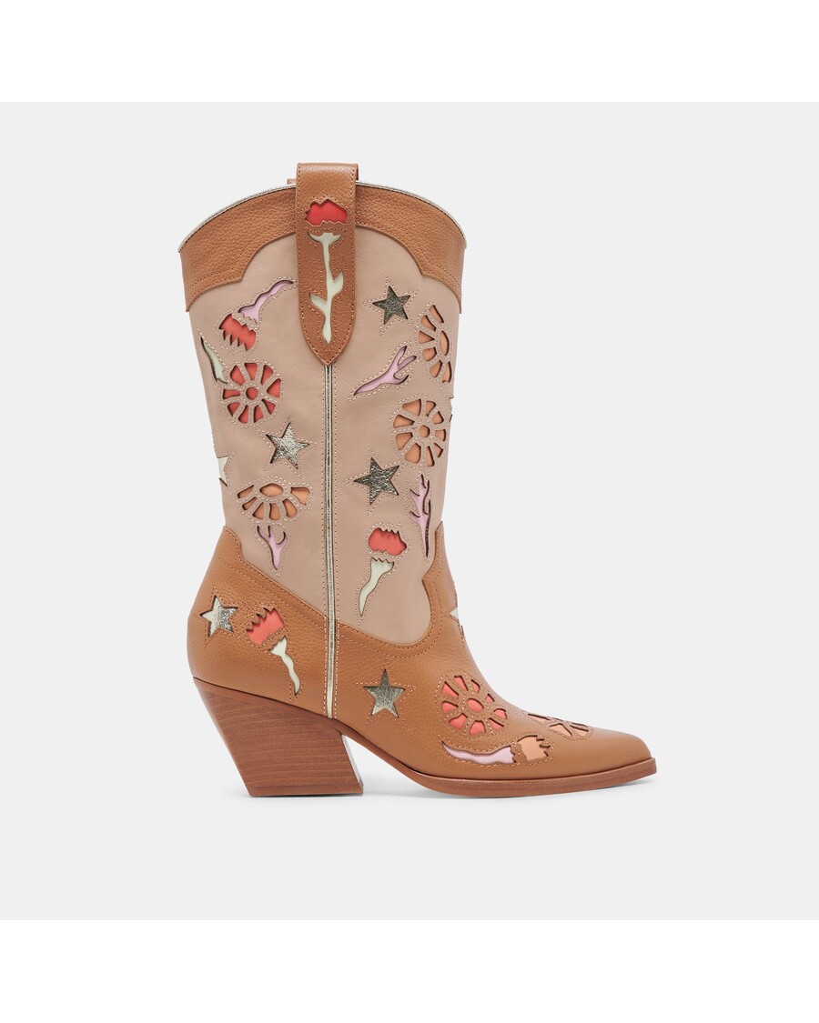 Dolce Vita LASSIE BOOTS TAN MULTI LEATHER