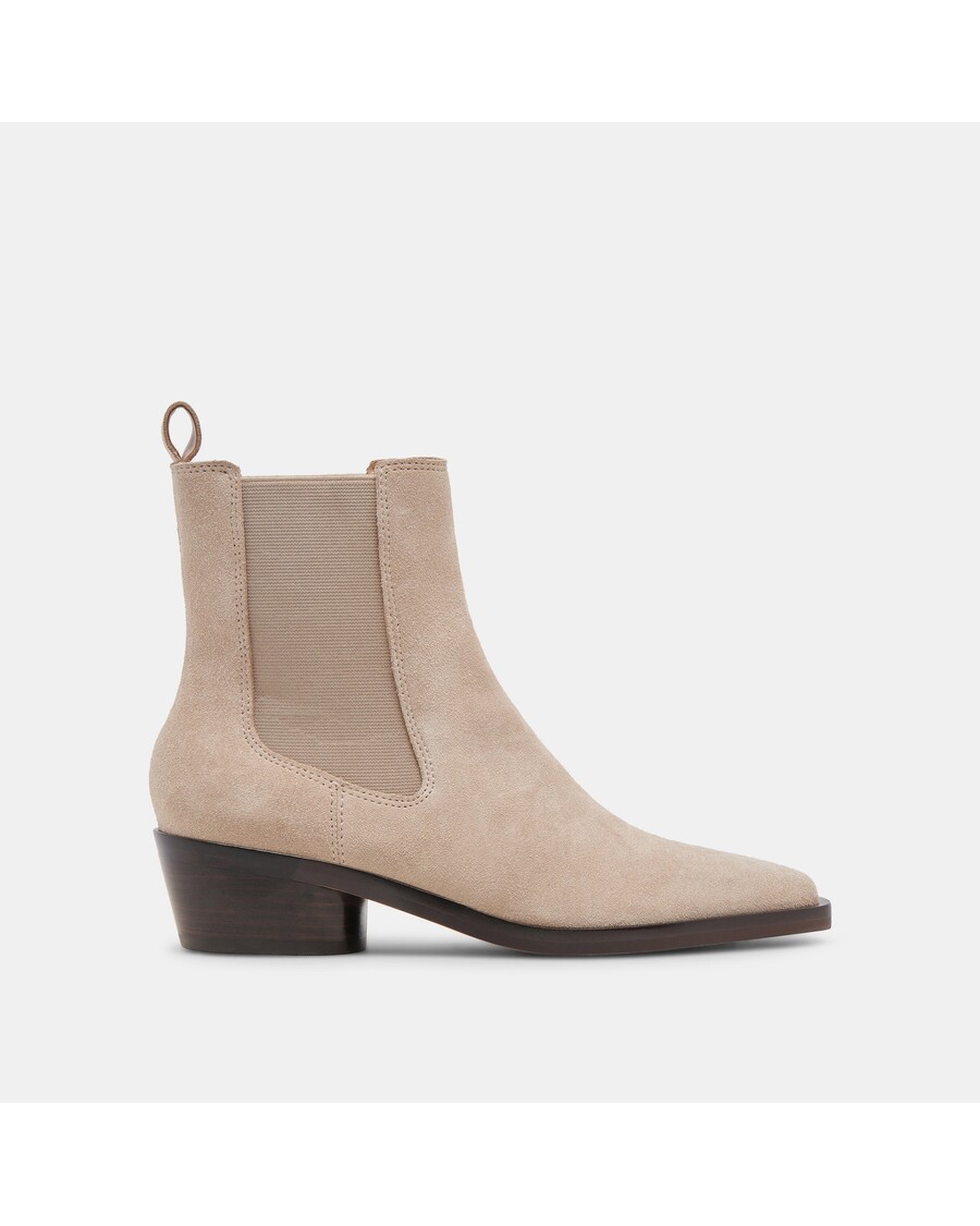 Dolce Vita FOSTER BOOTIES TAUPE SUEDE