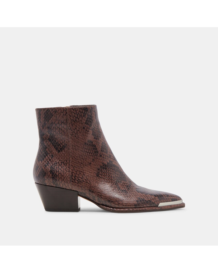 Dolce Vita NONAH BOOTIES JAVA SNAKE EMBOSSED