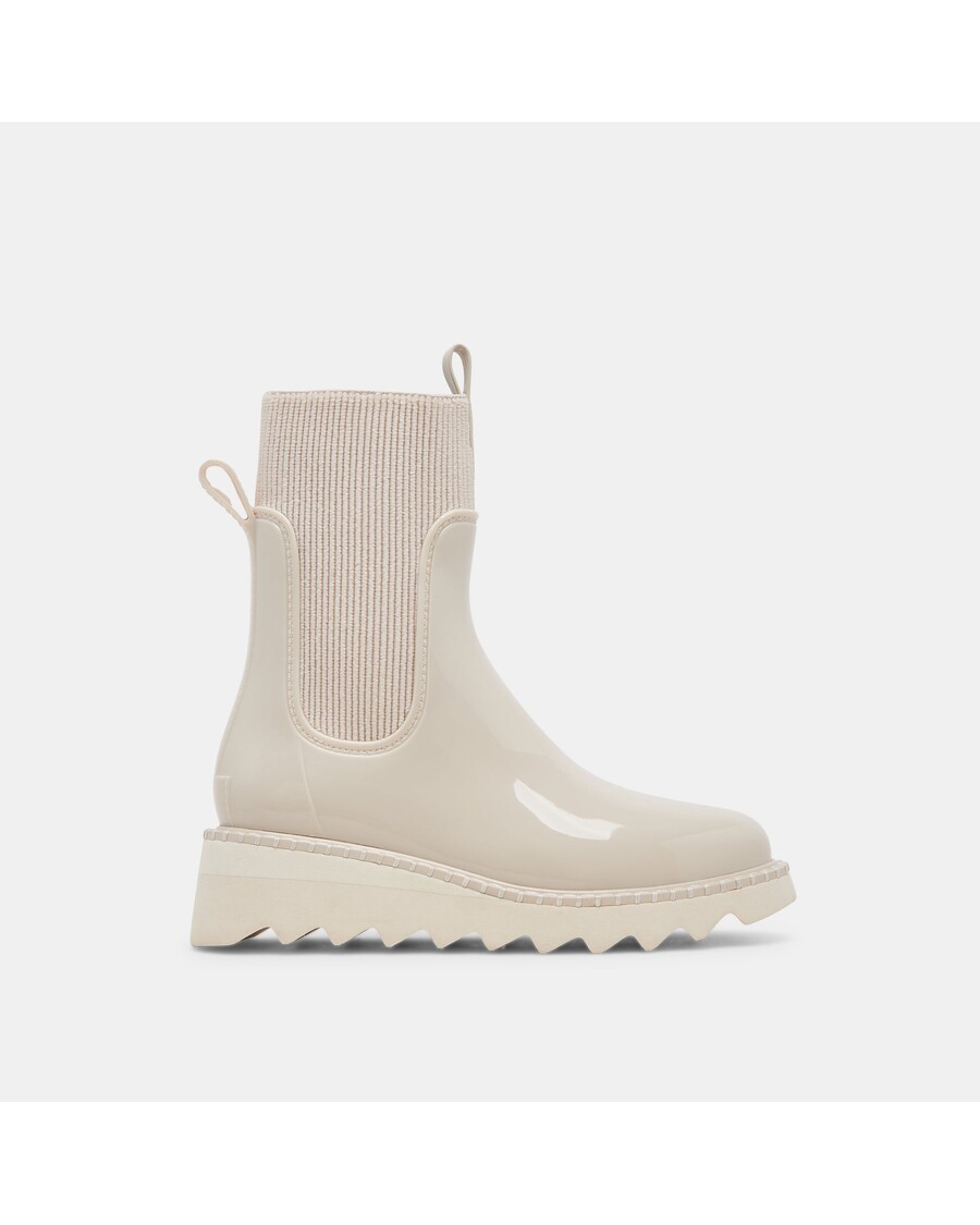 Dolce Vita TROPIC H2O BOOTS IVORY PATENT STELLA