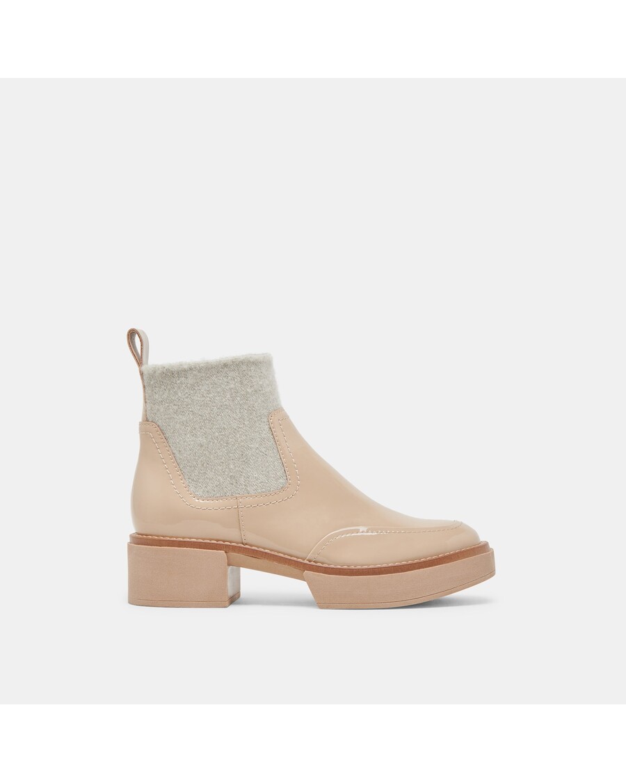 Dolce Vita SALINE H2O BOOTIES DUNE CRINKLE PATENT