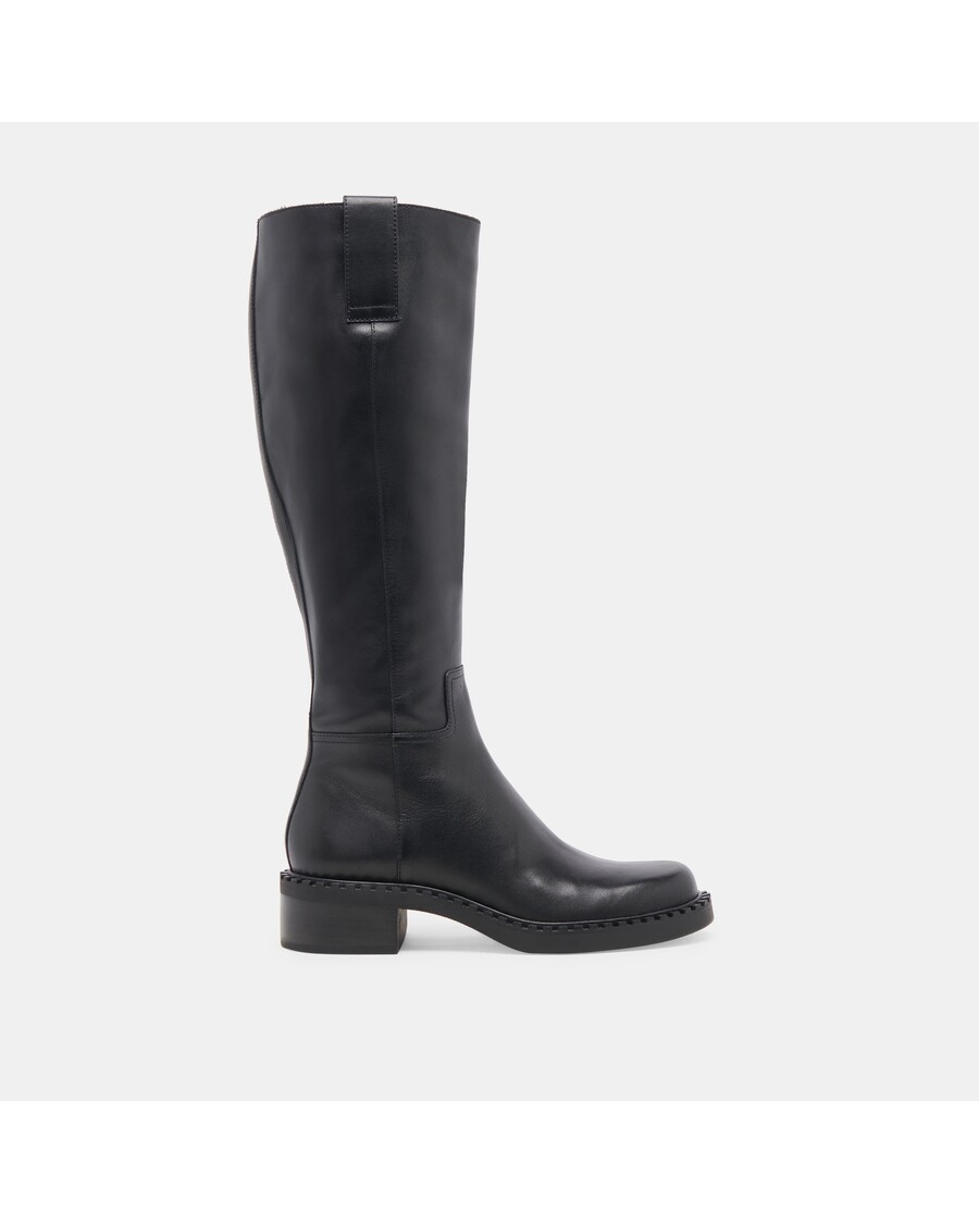 Dolce Vita GLORY H2O WIDE CALF BOOTS BLACK LEATHER