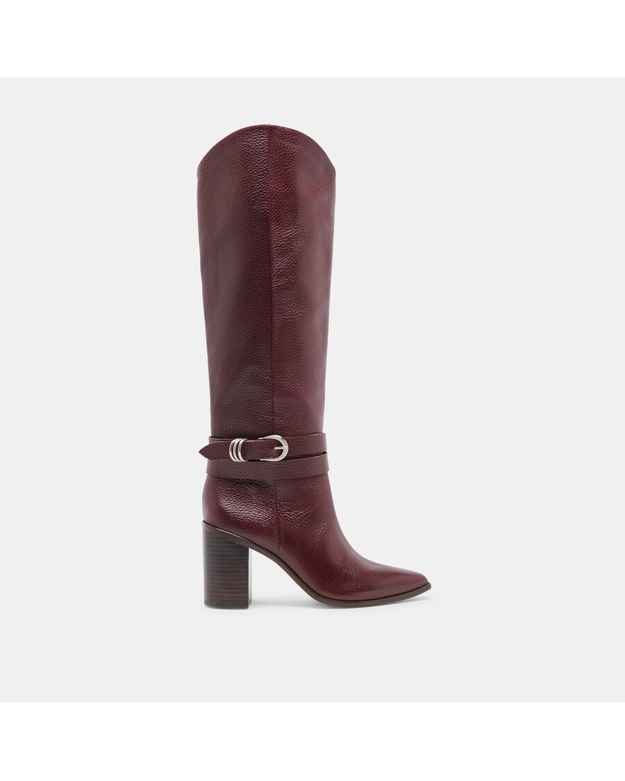 Dolce Vita TYRONE BOOTS CRANBERRY LEATHER