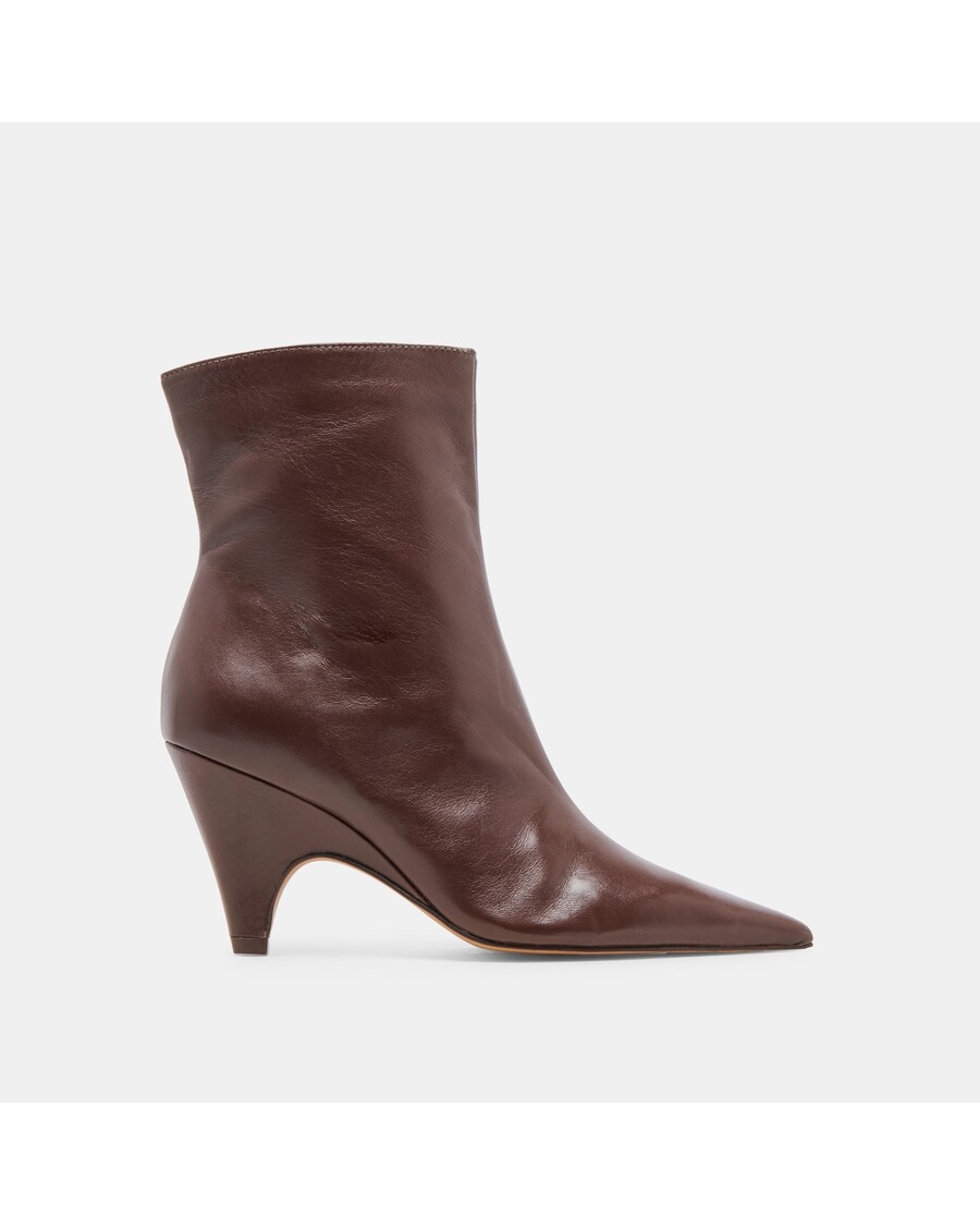 Dolce Vita CALICO BOOTIES MAHOGANY LEATHER