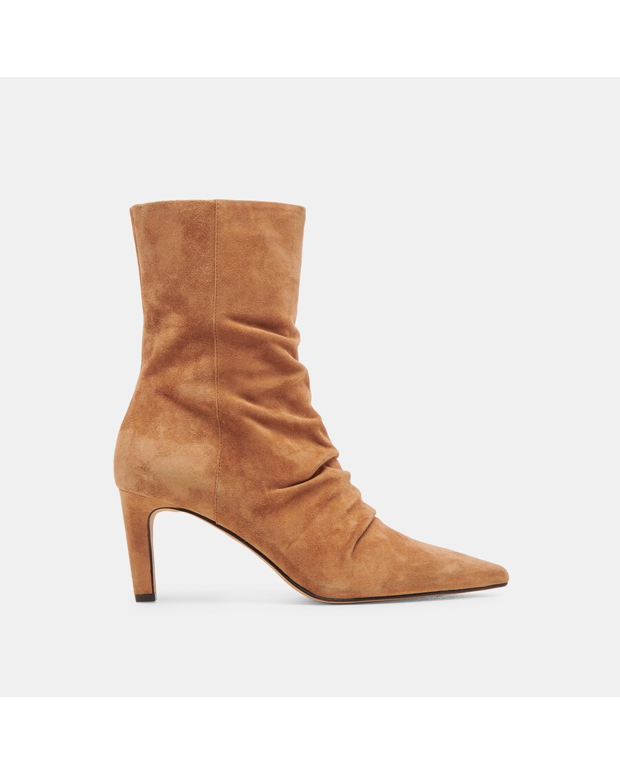 Dolce Vita FERNLY WIDE CALF BOOTS PECAN SUEDE