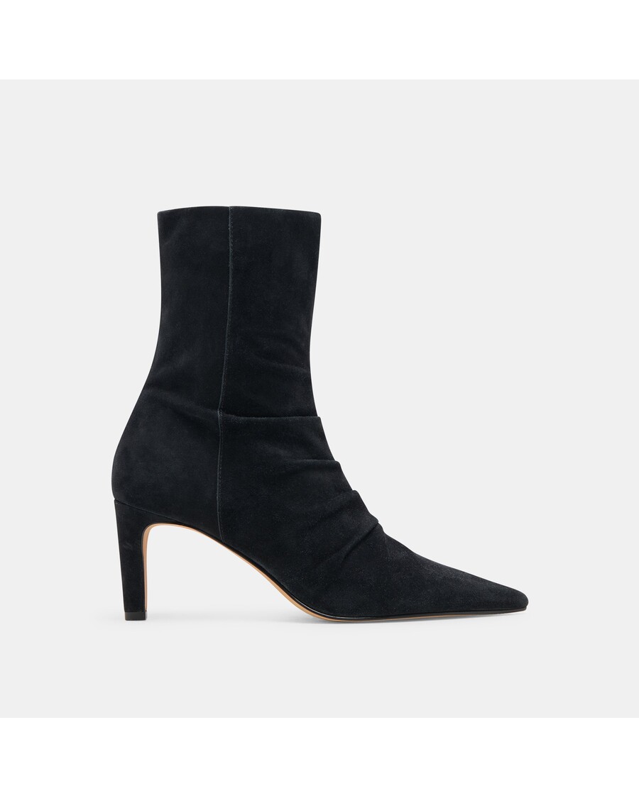 Dolce Vita FERNLY WIDE CALF BOOTS ONYX SUEDE