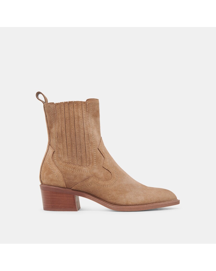 Dolce Vita BRYLEE H2O WIDE BOOTIES MUSHROOM SUEDE