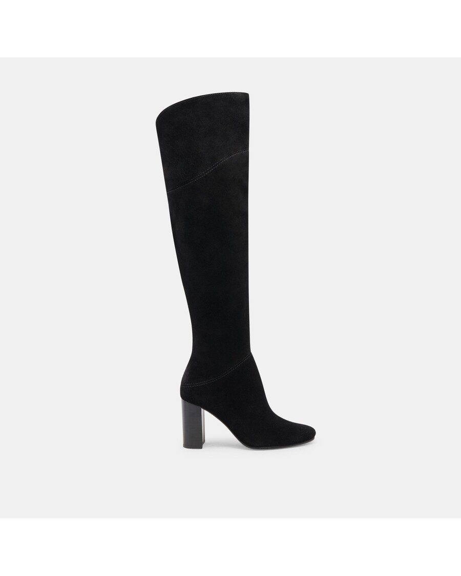 Dolce Vita SURY WIDE CALF BOOTS ONYX SUEDE