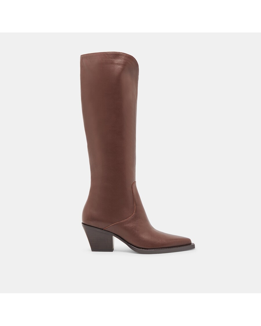 Dolce Vita RAJ BOOTS CHOCOLATE LEATHER