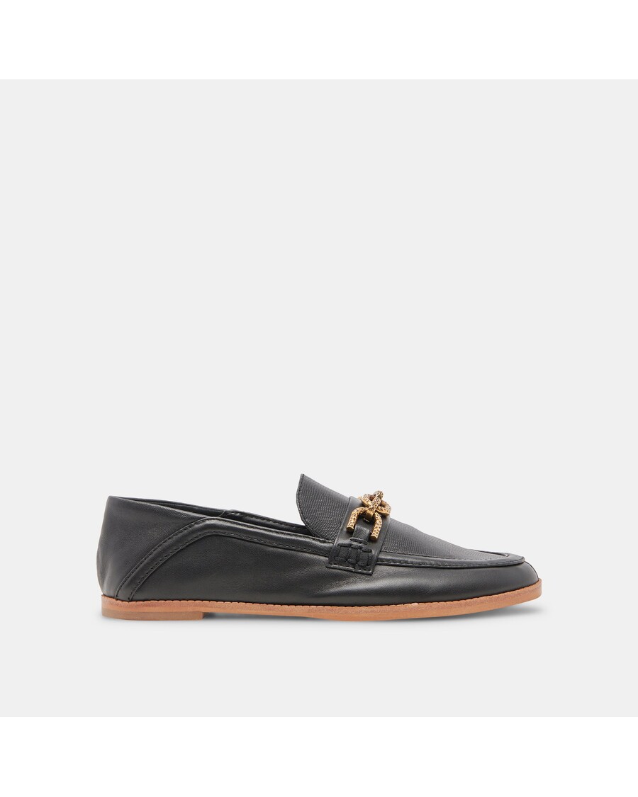 Dolce Vita REIGN FLATS BLACK LEATHER