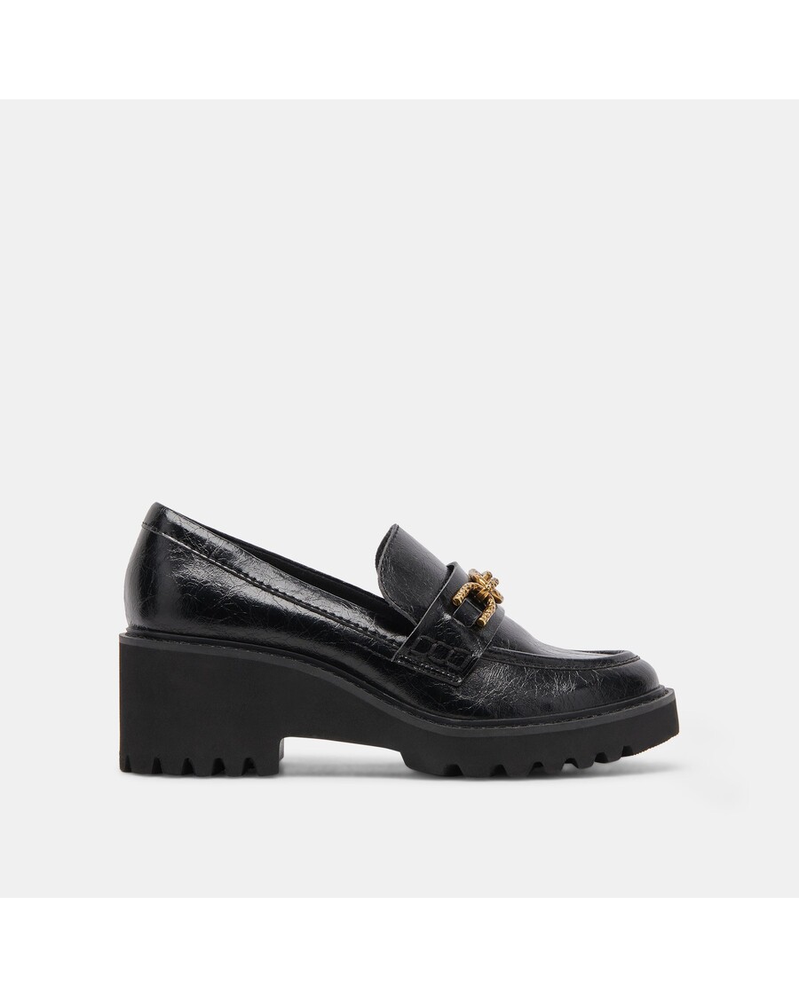 Dolce Vita HARLEN LOAFER MIDNIGHT CRINKLE PATENT