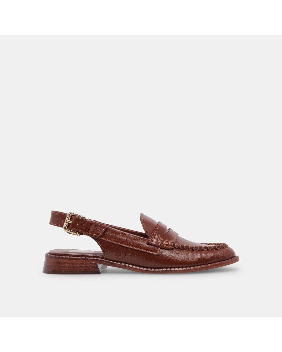 Dolce Vita Hardi Loaferji Z Rjavim Patentom