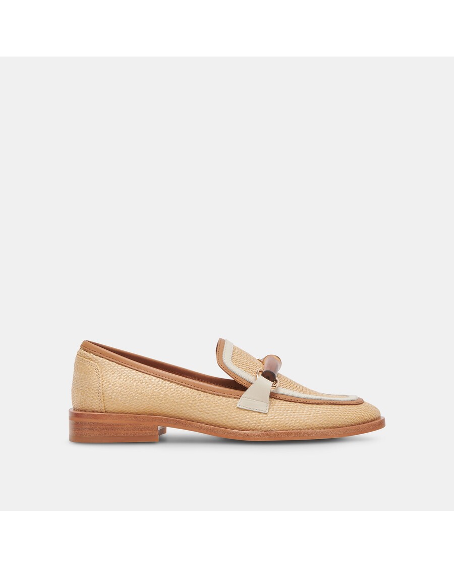 Dolce Vita SARARA FLATS HONEY RAFFIA