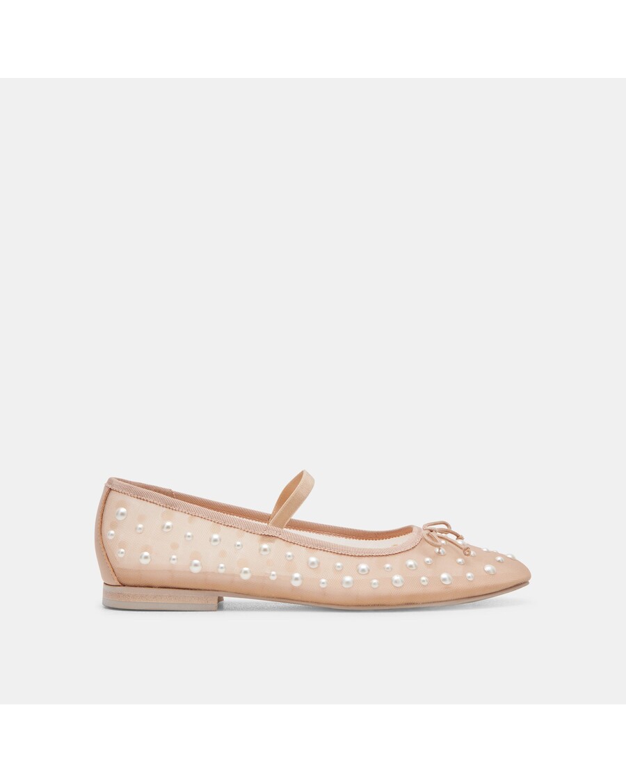 Dolce Vita CADEL PEARL BALLET FLATS BLUSH MESH