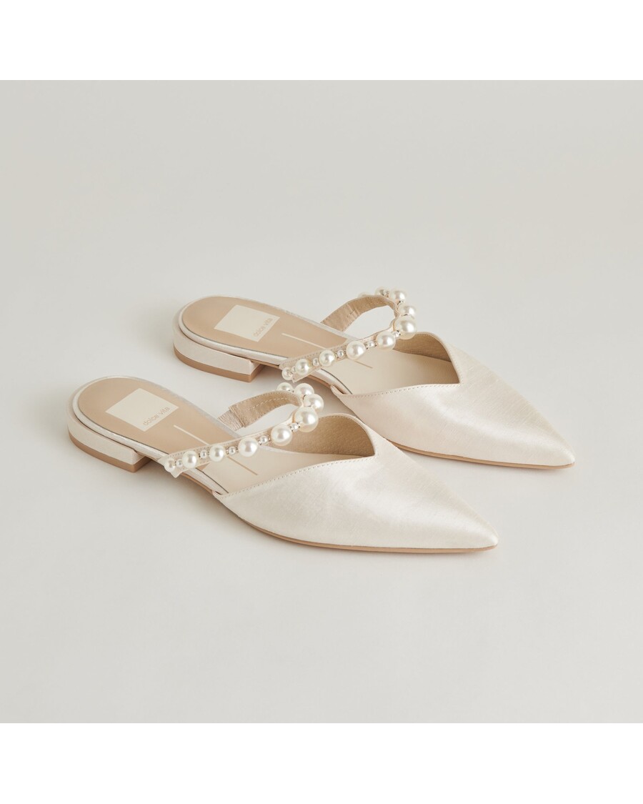 Dolce Vita KANIKA PEARL FLATS VANILLA PEARLS