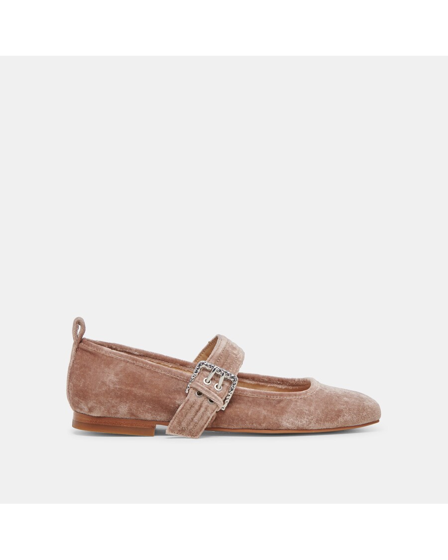 Dolce Vita ARORA BALLET FLATS ROSE VELVET