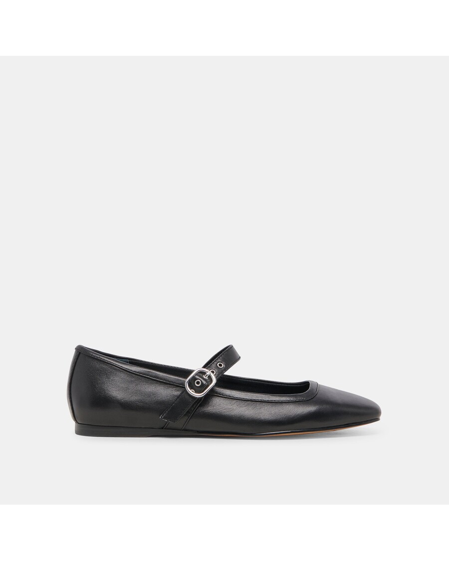 Dolce Vita RODNI BALLET FLATS BLACK LEATHER