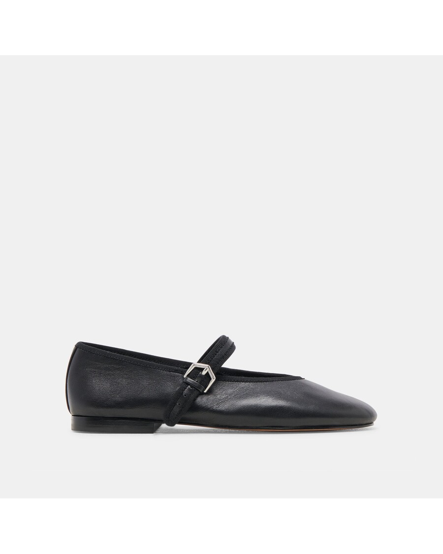 Dolce Vita ROSLYN BALLET FLATS BLACK LEATHER