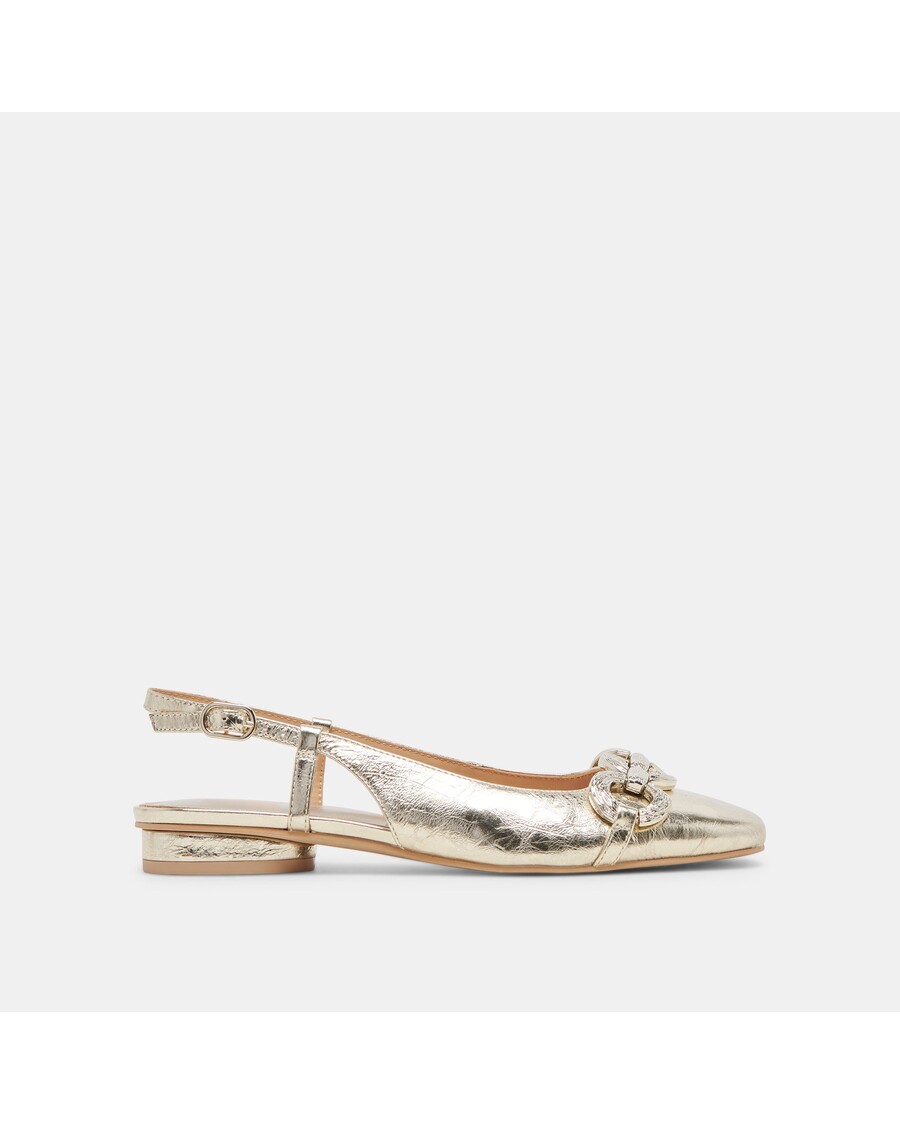 Dolce Vita RAMANO FLATS PLATINUM DISTRESSED LEATHER