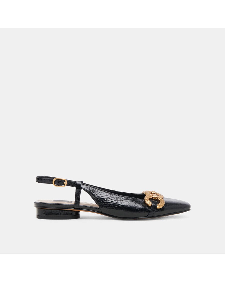 Dolce Vita RAMANO FLATS MIDNIGHT CRINKLE PATENT