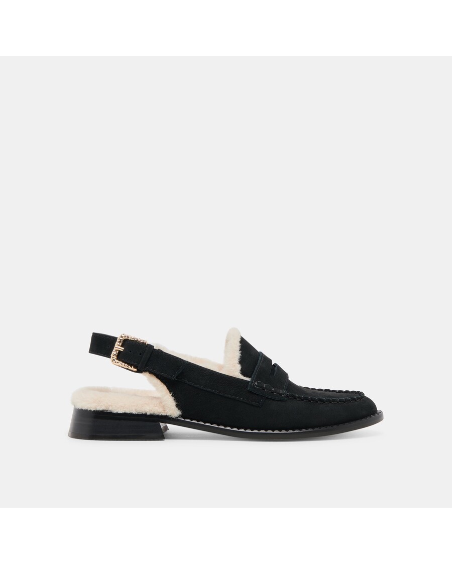 Dolce Vita HARDI PLUSH LOAFERS BLACK NUBUCK