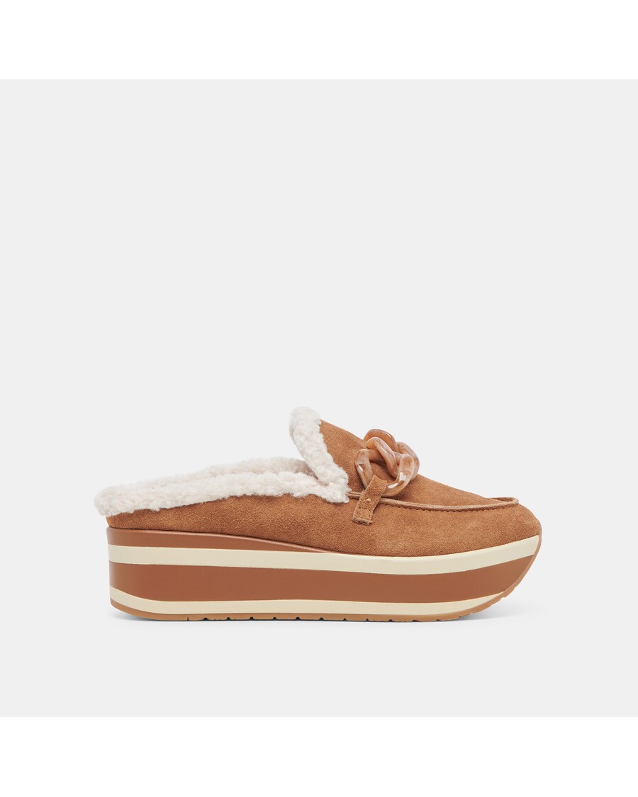 Dolce Vita JAMEY PLUSH SNEAKERS PECAN SUEDE