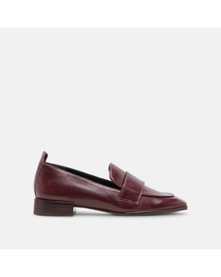 Dolce Vita NYGEL LOAFERS CRANBERRY LEATHER