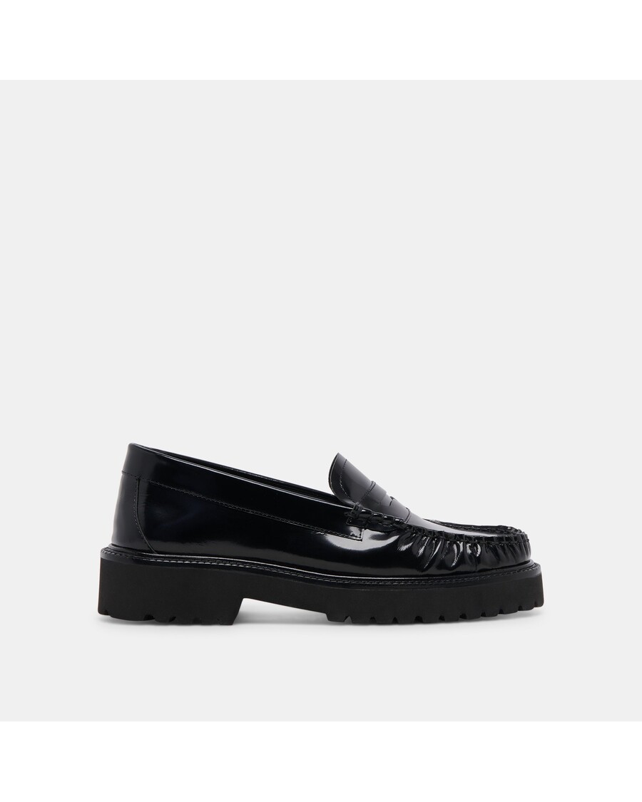 Dolce Vita MAXWELL LOAFERS BLACK LEATHER