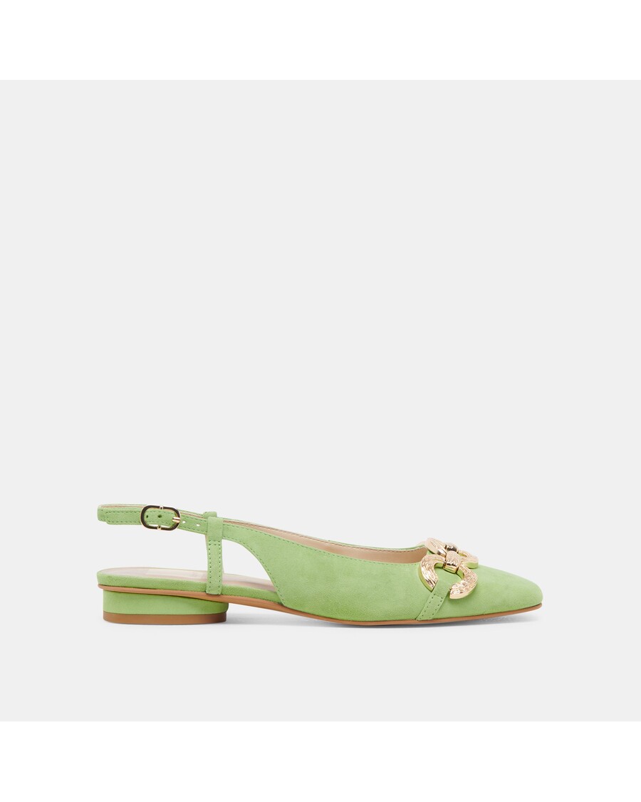 Dolce Vita RAMANO FLATS LIME SUEDE