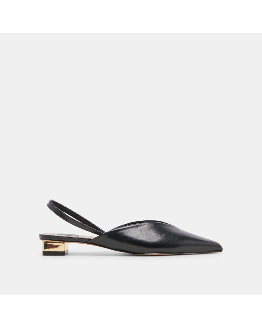 Dolce Vita BYANCA FLATS BLACK LEATHER