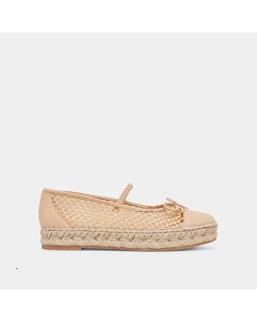 Dolce Vita CAMBRE BALLET FLATS LT NATURAL WOVEN MESH