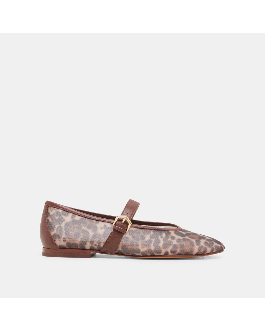 Dolce Vita ROSLYN BALLET FLATS LEOPARD MESH